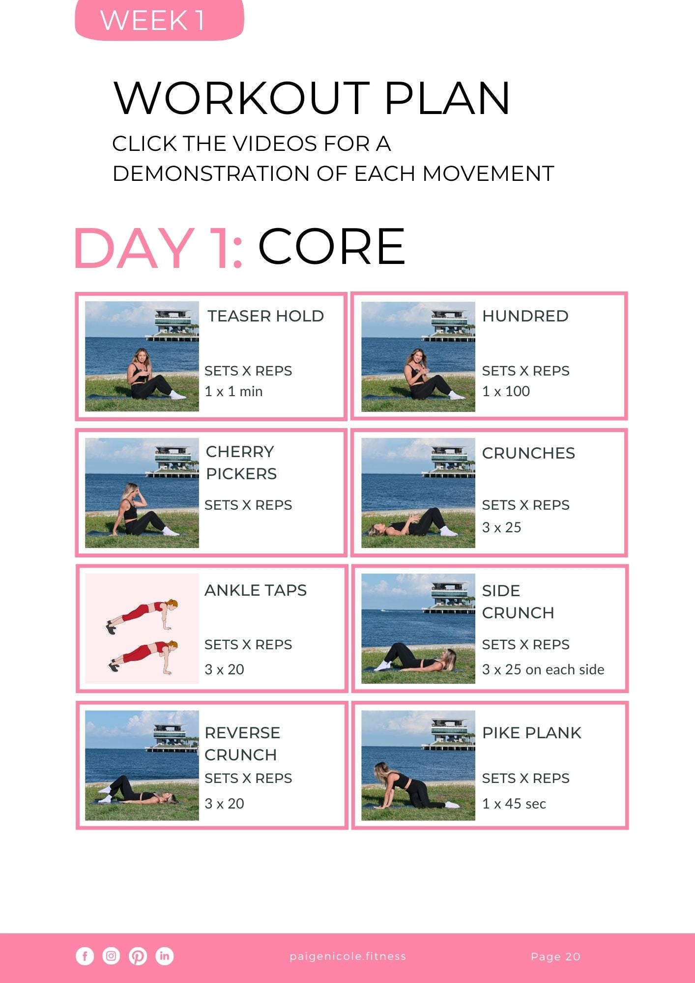 30-Day Glutes & Core Challenge